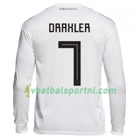 Duitsland Draxler 7 Thuis Shirt WK voetbal 2018 L/S